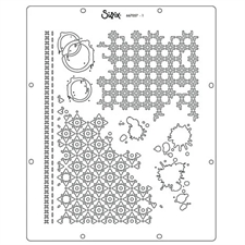 Sizzix Stencil by 49 & Market - Artful Layers
